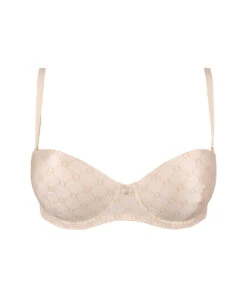 Soutien-gorge Bandeau Coque (bretelles Amovibles) Antigel De Lise Charmel Collection Lingerie Bijou Du Jour Nude. -Sous Vêtement Soldes Magasin Soutien gorge bandeau coque Antigel de Lise Charmel bijou du jour nude ECH5632 NB