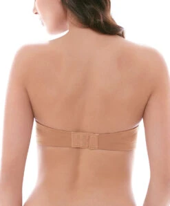Soutien-gorge Bandeau Moulé Sans Bretelles Invisible Collection De Lingerie Essentielle Intuition Par Wacoal Lingerie, Coloris Toasted Beige (=peau). -Sous Vêtement Soldes Magasin Soutien gorge bandeau lisse sans bretelles Wacoal Intuition toasted beige chair WE108011 TOG 2