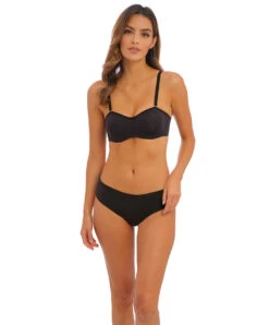 Soutien-gorge Bandeau Moulé Bretelles Amovibles Invisible Collection De Lingerie Quotidienne Accord Coloris Noir Par Wacoal.  -Sous Vêtement Soldes Magasin Soutien gorge bandeau moule bretelles amovibles invisible Wacoal Accord black noir WE600415 BLK 2