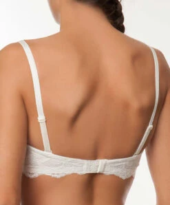 Soutien-gorge Bandeau Push-up De La Collection Exception Charme De Chez Lise Charmel. -Sous Vêtement Soldes Magasin Soutien gorge bandeau push Lise Charmel Exception charme Nacre ACG8702 NA dos