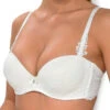 Soutien-gorge Bandeau Push-up De La Collection Exception Charme De Chez Lise Charmel. -Sous Vêtement Soldes Magasin Soutien gorge bandeau push Lise Charmel Exception charme Nacre ACG8702 NA face