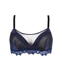 Soutien-gorge Bandeau De La Collection Nuit Folie De Lise Charmel. 10 Soutien-gorge Bandeau De La Collection Nuit Folie De Lise Charmel. -Sous Vêtement Soldes Magasin Soutien gorge bandeau souple Lise Charmel nuit folie bleu diam ACH5912 ND