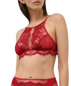 Soutien-gorge Bandeau Lise Charmel De La Collection Lingerie Rouge Tellement Glamour. 12 Soutien-gorge Bandeau Lise Charmel De La Collection Lingerie Rouge Tellement Glamour. -Sous Vêtement Soldes Magasin Soutien gorge bandeau souple Lise Charmel tellement glamour rubis ACH5904 SR 101