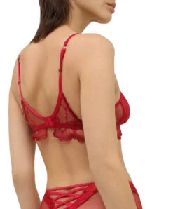 Soutien-gorge Bandeau Lise Charmel De La Collection Lingerie Rouge Tellement Glamour. 13 Soutien-gorge Bandeau Lise Charmel De La Collection Lingerie Rouge Tellement Glamour. -Sous Vêtement Soldes Magasin Soutien gorge bandeau souple Lise Charmel tellement glamour rubis ACH5904 SR 102