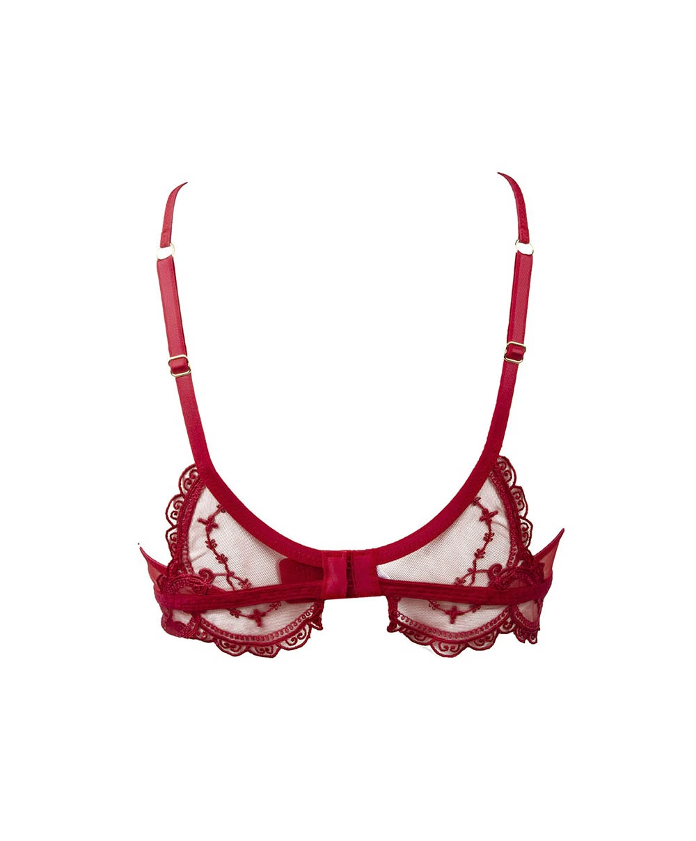 Soutien-gorge Bandeau Lise Charmel De La Collection Lingerie Rouge Tellement Glamour. 10 Soutien-gorge Bandeau Lise Charmel De La Collection Lingerie Rouge Tellement Glamour. – Image 8
