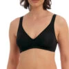 Bralette Sans Armatures Invisible Collection De Lingerie Quotidienne Accord Coloris Noir Par Wacoal.  -Sous Vêtement Soldes Magasin Soutien gorge bralette sans armatures Wacoal Accord black noir WE600413 BLK 6