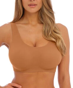 Soutien-gorge Brassière Bralette Sans Armatures Collection Smoothease De Chez Fantasie Lingerie, Coloris Cinnamon (=cannelle).