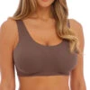 Soutien-gorge Brassière Bralette Sans Armatures Collection Smoothease De Chez Fantasie Lingerie, Coloris Coffe Roast (=brun). -Sous Vêtement Soldes Magasin Soutien gorge brassiere bralette sans armatures Fantasie Smoothease coffee roast brun FL2326 CRT 5