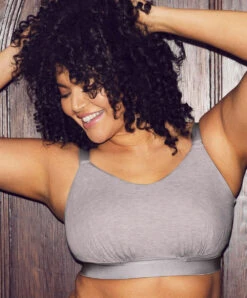 Soutien-gorge Brassière Sans Armatures Bralette Grande Taille De La Collection Downtime, Signée Elomi En Coloris Gray Marl (gris Chiné). 11 Soutien-gorge Brassière Sans Armatures Bralette Grande Taille De La Collection Downtime, Signée Elomi En Coloris Gray Marl (gris Chiné). -Sous Vêtement Soldes Magasin Soutien gorge brassiere sans armatures bralette grande taille Elomi Downtime grey marl gris EL301417 GYL fashion 1