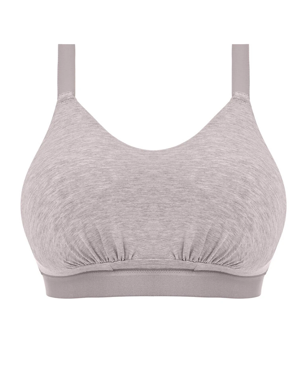 Soutien-gorge Brassière Sans Armatures Bralette Grande Taille De La Collection Downtime, Signée Elomi En Coloris Gray Marl (gris Chiné). 8 Soutien-gorge Brassière Sans Armatures Bralette Grande Taille De La Collection Downtime, Signée Elomi En Coloris Gray Marl (gris Chiné). – Image 6