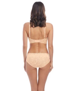 Soutien-gorge Brassière Dentelle Sans Armatures Collection De Lingerie Permanente Wacoal Halo Lace, Coloris Nude (=peau). -Sous Vêtement Soldes Magasin Soutien gorge brassiere sans armatures dentelle Wacoal Halo Lace nude chair WA811205 NUE 4
