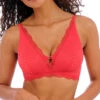 Soutien-gorge Brassière Sans Armatures En Dentelle Bralette Collection Permanente De Dessous Sexy Freya Fatale De La Maison Freya Lingerie, Coloris Rouge Chili.  -Sous Vêtement Soldes Magasin Soutien gorge brassiere sans armatures en dentelle bralette Freya Freya Fatale chili red rouge AA401417 CRD 10