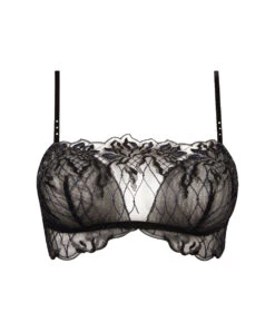 Soutien-gorge Brassière Souple De La Collection Lingerie De Luxe Les Nuits Chics Par Lise Charmel.  -Sous Vêtement Soldes Magasin Soutien gorge brassiere souple Lise Charmel Les Nuits Chics noir argent ACH5935 NA packshot 10