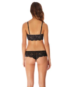 Soutien-gorge Bretelles Amovibles Forme Bandeau De La Collection Ciao Bella Par B.tempt'd. -Sous Vêtement Soldes Magasin Soutien gorge bretelles amovibles bandeau Ciao Bella night Btemptd Noir WB954244 004 ensemble dos 2