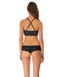 Soutien-gorge Bretelles Amovibles Forme Bandeau De La Collection Ciao Bella Par B.tempt'd. -Sous Vêtement Soldes Magasin Soutien gorge bretelles amovibles bandeau Ciao Bella night Btemptd Noir WB954244 004 ensemble dos 3