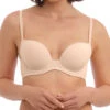 Soutien-gorge Contour Moulé Lisse Collection De Lingerie Quotidienne Accord Coloris Frappe (=peau) Par Wacoal.  -Sous Vêtement Soldes Magasin Soutien gorge contour moule lisse Wacoal Accord frappe chair WE600402 FRP 5