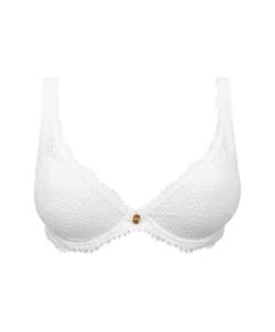 Soutien-gorge Coque De La Ligne Lingerie Blanche Destination Futur De Chez Antigel Par Lise Charmel.