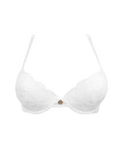 Soutien-gorge Coque Collection Stricto Sensuelle De Chez Antigel Par Lise Charmel Coloris Blanc. -Sous Vêtement Soldes Magasin Soutien gorge coque Antigel de Lise Charmel Stricto Sensuelle blanc ECH8017 BL ps 10