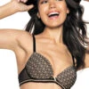 Soutien-gorge Coque Antigel De Lise Charmel Collection Sexy Résille.  -Sous Vêtement Soldes Magasin Soutien gorge coque Antigel de Lise Charmel sexy resille noir ECG8060 NN