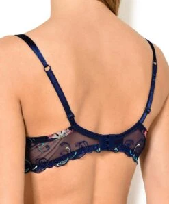 Soutien-gorge Coque De La Collection Fête De Venise Par Lise Charmel. -Sous Vêtement Soldes Magasin Soutien gorge coque Lise Charmel Fete de Venise Bleu perou ACG8524 BP dos
