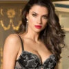 Soutien-gorge Coque -Sous Vêtement Soldes Magasin Soutien gorge coque Lise Charmel Splendeur soie splendeur noir ACC8580 SN