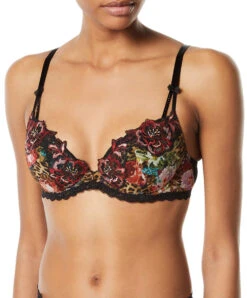 Soutien-gorge Coque -Sous Vêtement Soldes Magasin Soutien gorge coque Lise Charmel corolle fauve corrole felin ACG8514 CF face