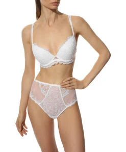 Soutien-gorge Coque De La Collection De Lingerie Blanche Crystal Poésie Par Lise Charmel. 16 Soutien-gorge Coque De La Collection De Lingerie Blanche Crystal Poésie Par Lise Charmel. -Sous Vêtement Soldes Magasin Soutien gorge coque Lise Charmel crystal poesie blanc ACH8534 BL 3