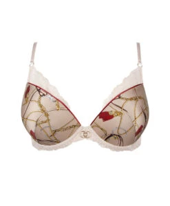 Soutien-gorge Coque En Soie Collection Lingerie Séduction Cavalière De La Marque Lise Charmel. -Sous Vêtement Soldes Magasin Soutien gorge coque en soie Lise Charmel seduction cavaliere ambre ACH8509 AC