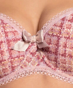 Soutien-gorge Coque Grande Taille Collection Un Amour De Tweed En Coloris Rose Amour De Chez Antigel Par Lise Charmel. -Sous Vêtement Soldes Magasin Soutien gorge coque grande taille Antigel de Lise Charmel Un Amour de Tweed rose amour rose FCH8052 RA fashion 3