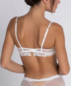 Soutien-gorge Corbeille Ivoire Collection De Lingerie Nuptiale Source Beauté Par Lise Charmel. -Sous Vêtement Soldes Magasin Soutien gorge corbeille Lise Charmel Source Beaute ecru nacre ivoire ACH3072 EN 2