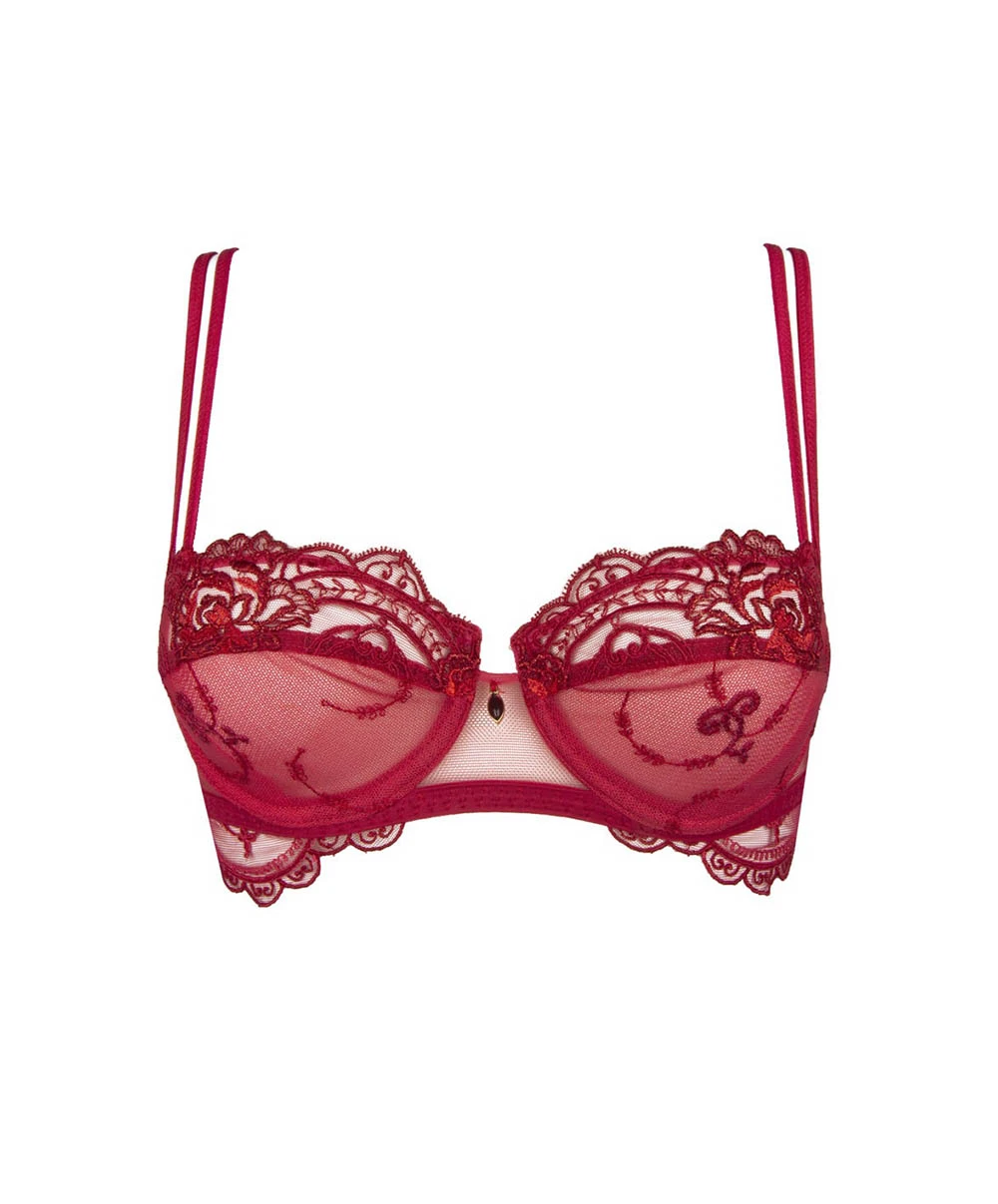 Soutien-gorge Corbeille Lise Charmel De La Collection Lingerie Rouge Tellement Glamour. 10 Soutien-gorge Corbeille Lise Charmel De La Collection Lingerie Rouge Tellement Glamour. – Image 8