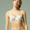Simone Perele Soutien-gorge Corbeille Simone Pérèle Collection De Lingerie Permanente Délice Coloris Blanc. 1 Simone Perele Soutien-gorge Corbeille Simone Pérèle Collection De Lingerie Permanente Délice Coloris Blanc. -Sous Vêtement Soldes Magasin Soutien gorge corbeille Simone Perele Delice blanc 12X330 011 1