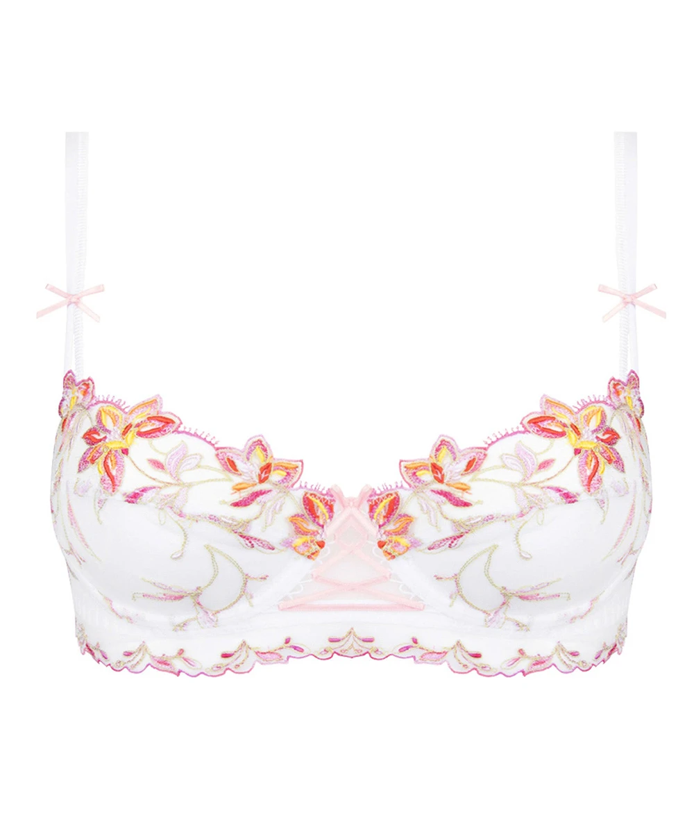 Soutien-gorge Corbeille à Fleurs De La Collection Été Frivole Coloris Blanc Fleuri De Chez Lise Charmel. 9 Soutien-gorge Corbeille à Fleurs De La Collection Été Frivole Coloris Blanc Fleuri De Chez Lise Charmel. – Image 7