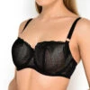 Soutien-gorge Corbeille Couture Verticale Noir Argent Collection Bijou De Nuit Par Antinéa De Lise Charmel. 2 Soutien-gorge Corbeille Couture Verticale Noir Argent Collection Bijou De Nuit Par Antinéa De Lise Charmel. -Sous Vêtement Soldes Magasin Soutien gorge corbeille couture verticale grande taille Antinea de Lise Charmel Bijou de Nuit noir argent noir argent DCG3403 NA 1