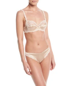 Soutien-gorge Corbeille En Soie De La Collection Splendeur Soie De La Marque De Lingerie Lise Charmel. -Sous Vêtement Soldes Magasin Soutien gorge corbeille en soie Lise Charmel Splendeur soie aurore ACC3080 SR 503