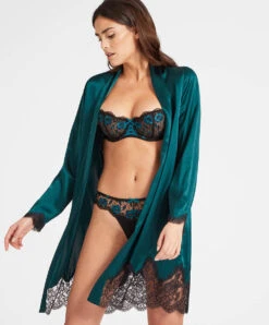 Soutien-gorge Corbeille Aubade De La Collection Lingerie Fièvre Andalouse. -Sous Vêtement Soldes Magasin Soutien gorge corbeille fievre andalouse Aubade lapis lazuli QC14 LPLA 5