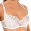 Soutien-gorge Corbeille Grande Taille Collection Fashion Guipure De La Marque De Lingerie Antinéa Par Lise Charmel, Coloris Blanc. 1 Soutien-gorge Corbeille Grande Taille Collection Fashion Guipure De La Marque De Lingerie Antinéa Par Lise Charmel, Coloris Blanc. -Sous Vêtement Soldes Magasin Soutien gorge corbeille fitting Antinea de Lise Charmel Fashion guipure blanc DCC2801 BL 1