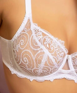 Soutien-gorge Corbeille Grande Taille De La Collection De Lingerie Blanche Crystal Poésie Par Lise Charmel. 8 Soutien-gorge Corbeille Grande Taille De La Collection De Lingerie Blanche Crystal Poésie Par Lise Charmel. -Sous Vêtement Soldes Magasin Soutien gorge corbeille grand taille Lise Charmel crystal poesie blanc BCH2834 BL fashion 2