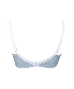 Soutien-gorge Corbeille Bonnets Profonds Collection Pois Sixties De Chez Antigel Par Lise Charmel, Coloris Bleu Sterling. -Sous Vêtement Soldes Magasin Soutien gorge corbeille grande taille Antigel de Lise Charmel Pois Sixties bleu sterling pois blanc FCH2892 BS 11