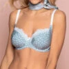 Soutien-gorge Corbeille Bonnets Profonds Collection Pois Sixties De Chez Antigel Par Lise Charmel, Coloris Bleu Sterling. -Sous Vêtement Soldes Magasin Soutien gorge corbeille grande taille Antigel de Lise Charmel Pois Sixties bleu sterling pois blanc FCH2892 BS fashion 1