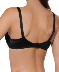 Soutien-gorge Corbeille Grande Taille Collection De Lingerie Permanente Dressing Floral De Chez Lise Charmel, Coloris Noir.  -Sous Vêtement Soldes Magasin Soutien gorge corbeille grande taille Lise Charmel Dressing Floral noir BCC3088 NO 502