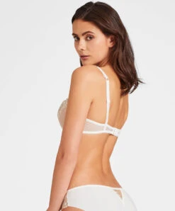 Soutien-gorge Corbeille Collection Lingerie Joyau éternel De La Marque Iconique Aubade. -Sous Vêtement Soldes Magasin Soutien gorge corbeille joyau eternel Aubade opaline UBF14 OPLI 1