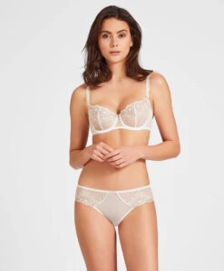 Soutien-gorge Corbeille Collection Lingerie Joyau éternel De La Marque Iconique Aubade. -Sous Vêtement Soldes Magasin Soutien gorge corbeille joyau eternel Aubade opaline UBF14 OPLI 6