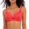 Soutien-gorge Décolleté Plongeant Armature Apex Haute Collection Permanente De Dessous Sexy Freya Fatale De La Maison Freya Lingerie, Coloris Rouge Chili.  -Sous Vêtement Soldes Magasin Soutien gorge decollete plongeant armature apex haute Freya Freya Fatale chili red rouge AA401422 CRD 10