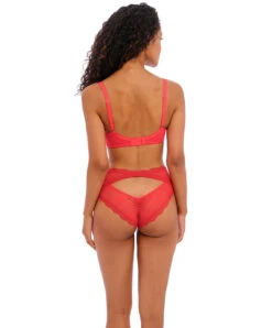 Soutien-gorge Décolleté Plongeant Armature Apex Haute Collection Permanente De Dessous Sexy Freya Fatale De La Maison Freya Lingerie, Coloris Rouge Chili.  -Sous Vêtement Soldes Magasin Soutien gorge decollete plongeant armature apex haute Freya Freya Fatale chili red rouge AA401422 CRD 12