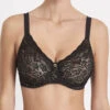 Soutien-gorge Emboitant Grande Taille Avec Armatures De La Collection Lingerie Permanente Rosessence Par Aubade Paris. -Sous Vêtement Soldes Magasin Soutien gorge emboitant confort Aubade rosessence noir HK13