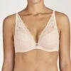 Soutien-gorge Foulard Triangle Plunge Effet Push De La Collection Lingerie Permanente Rosessence Par Aubade Paris. -Sous Vêtement Soldes Magasin Soutien gorge foulard triangle plunge effet push Rosessence nude ete Aubade chair HK81 NETE 12