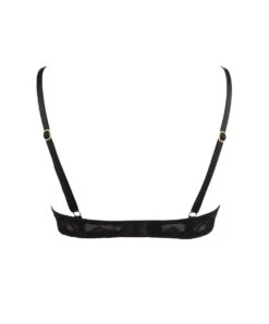 Soutien-gorge Glamour Avec Coussinets Amovibles Collection Nouvel Eros De La Marque De Lingerie De Luxe Lise Charmel.   -Sous Vêtement Soldes Magasin Soutien gorge glamour Lise Charmel nouvel eros noir et or ACG7430 NR 8