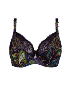 Soutien-gorge Couvrant Grande Taille De La Collection Lingerie De Luxe Dentelle Cashmer Par Lise Charmel.  -Sous Vêtement Soldes Magasin Soutien gorge grande taille Lise Charmel Dentelle cashmer emaux cashmer prune BCH6151 EC 10