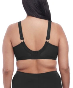 Soutien-gorge Grande Taille à Armatures De La Collection De Lingerie Permanente Meredith Par Elomi. -Sous Vêtement Soldes Magasin Soutien gorge grande taille armature Elomi Meredith noir Noir EL4440 BLK dos